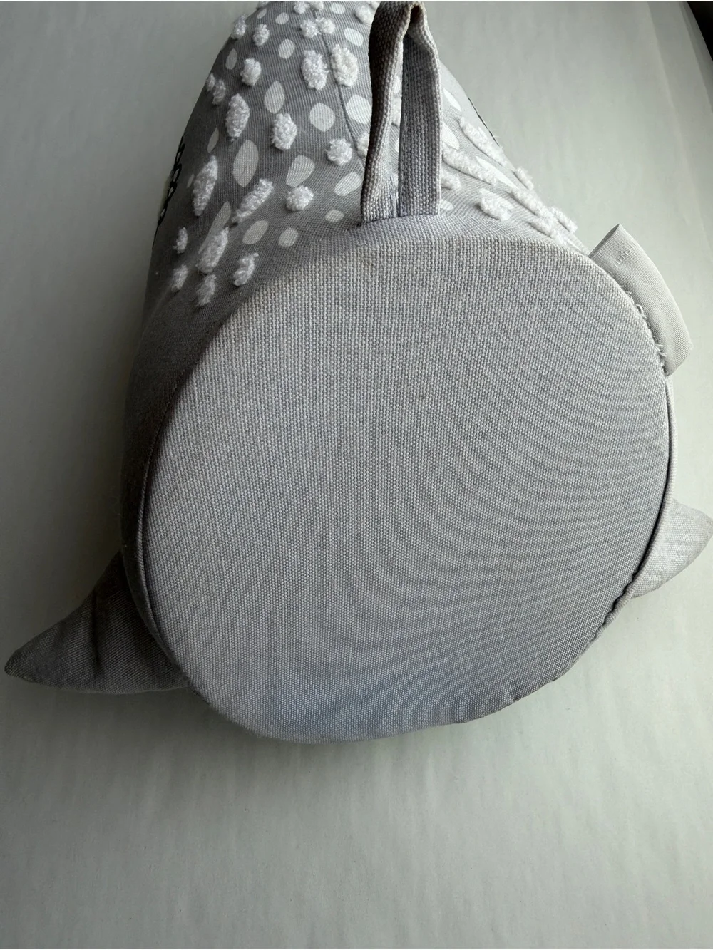 Crate & Barrel Curious Narwhal Head Wall Decor Mounted Plush Nursery Art